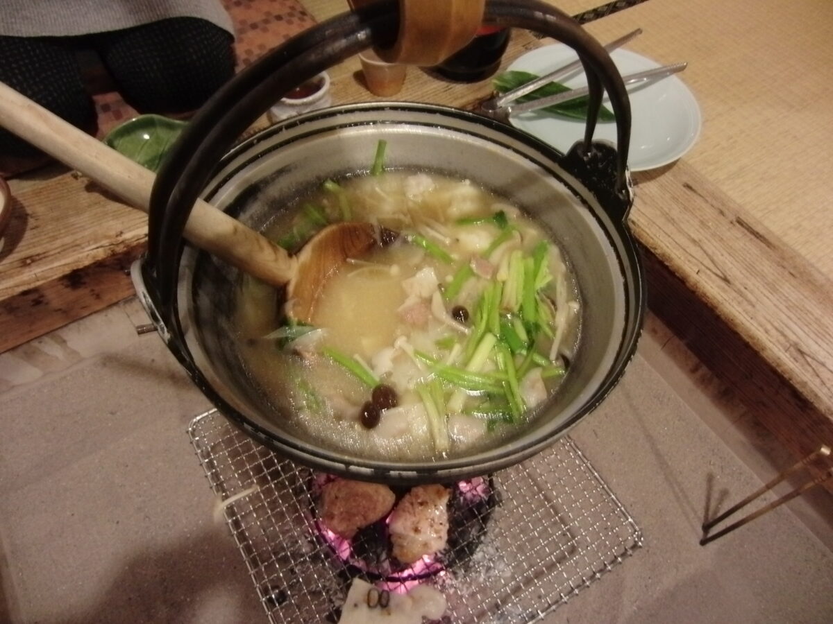 山の宿芋鍋